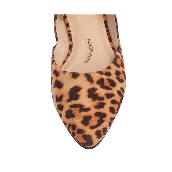 BNWT Leopard Point Ballet Flat - Picture 6 of 7